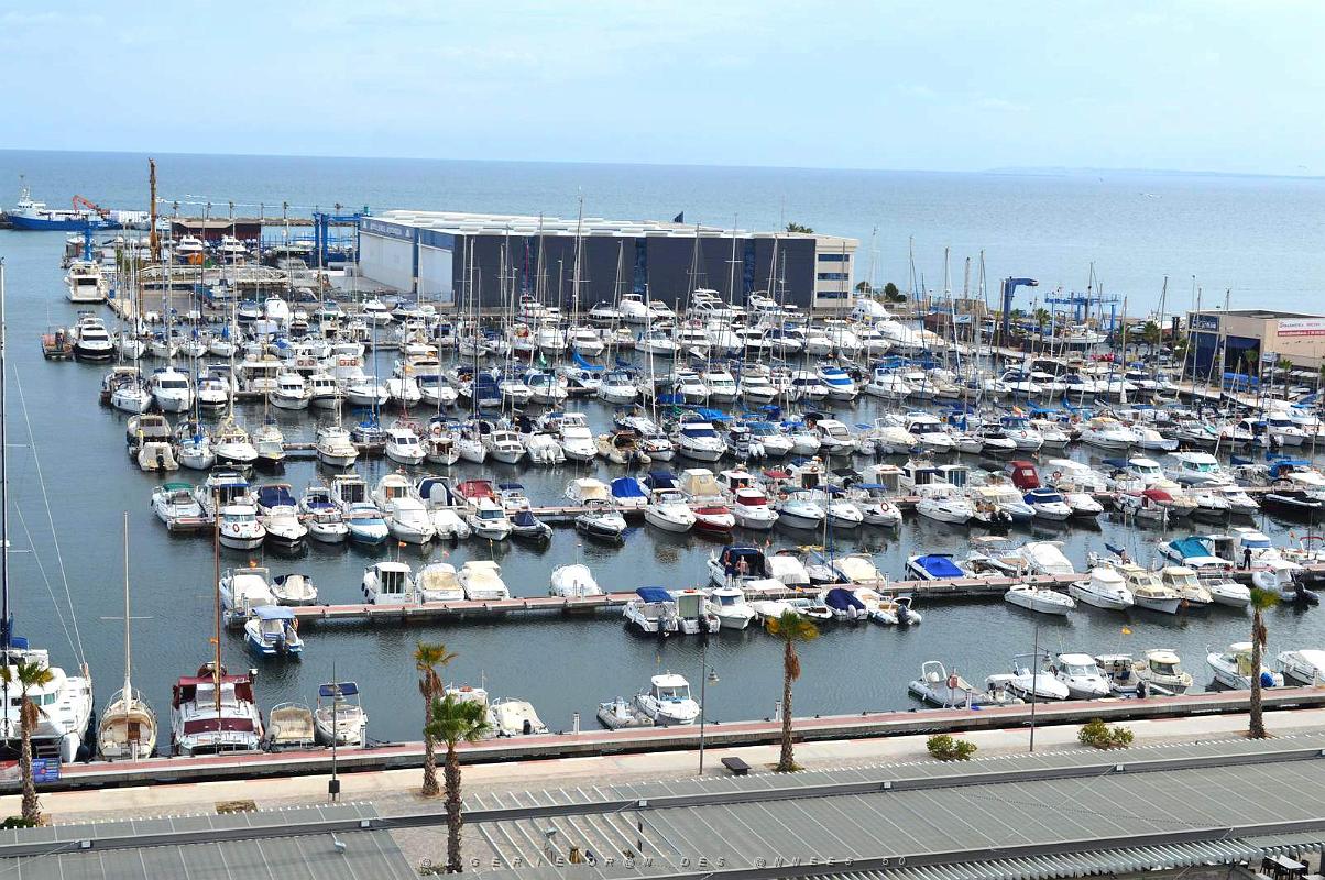 07 SANTA POLA VUE DU PORT DEPUIS L HOTEL 14 09 2018 (12).JPG
